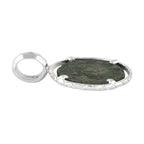 Starborn Roman AE Follis Bronze Coin Prong Set Pendant [80-220 AD] in Sterling Silver
