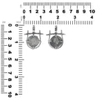Starborn Roman Denarius Silver Coin Pendant [80-220 AD] with Frame in Sterling Silver