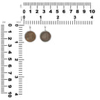 Starborn 1 Pfennig German Coin Pendant in Sterling Silver