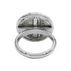 Starborn Mercury Dime Ring in Sterling Silver