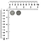Starborn Mercury Dime Ring in Sterling Silver