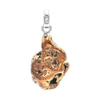 Starborn Copper Freeform Pendant in Sterling Silver