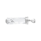 Starborn Danburite Crystal Cap Set Pendant in Sterling Silver