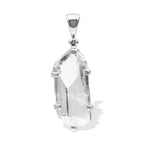 Starborn Danburite Crystal Pendant in Fine Sterling Silver