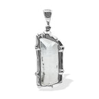 Starborn Danburite Crystal Pendant in Fine Sterling Silver