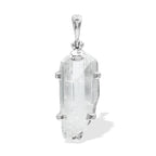 Starborn Danburite Crystal Pendant in Fine Sterling Silver