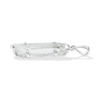 Starborn Danburite Crystal Pendant in Fine Sterling Silver