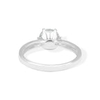 Starborn Faceted Danburite Ring in Sterling Silver