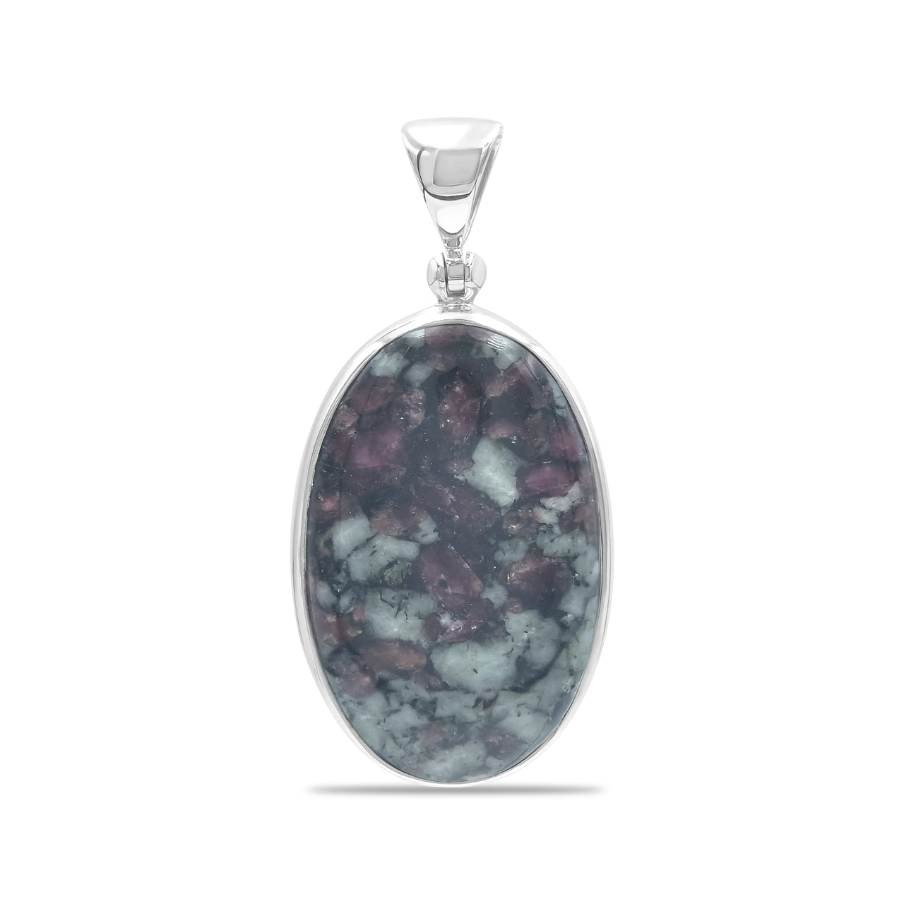 Starborn Eudialyte Pendant in Sterling Silver
