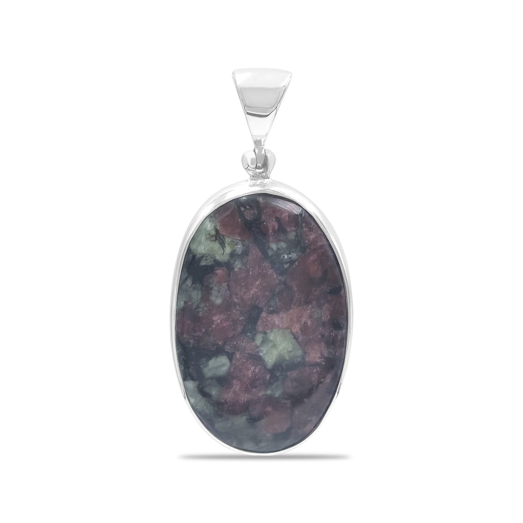 Starborn Eudialyte Pendant in Sterling Silver