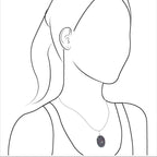 Starborn Eudialyte Pendant in Sterling Silver