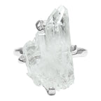 Starborn Faden Quartz Prong Set Ring in Sterling Silver
