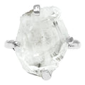 Starborn Faden Quartz Prong Set Ring in Sterling Silver