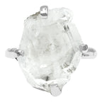 Starborn Faden Quartz Prong Set Ring in Sterling Silver