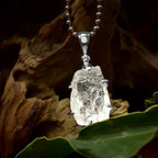 Starborn Goshenite Pendant in Sterling Silver