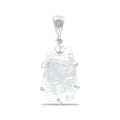 Starborn Goshenite Pendant in Sterling Silver