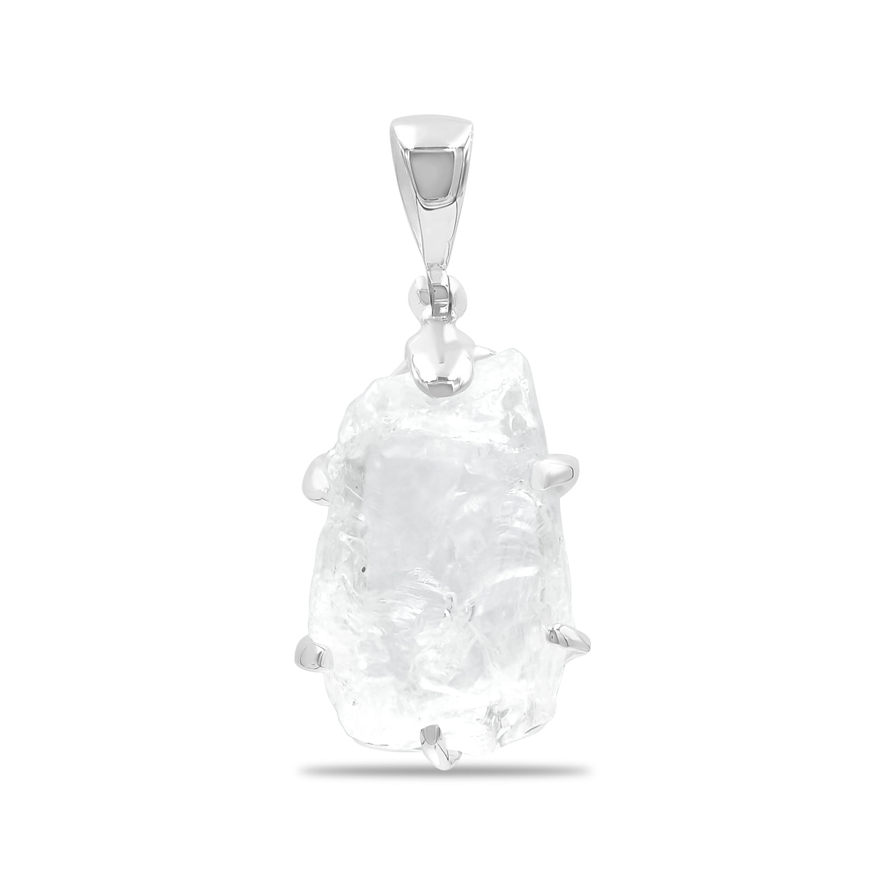 Starborn Goshenite Pendant in Sterling Silver