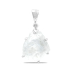 Starborn Goshenite Pendant in Sterling Silver