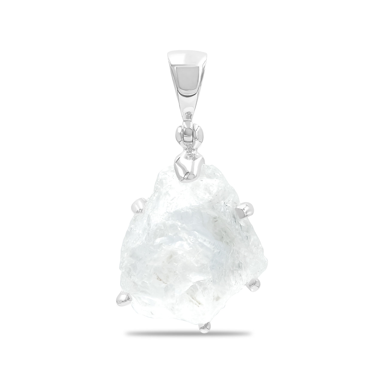 Starborn Goshenite Pendant in Sterling Silver