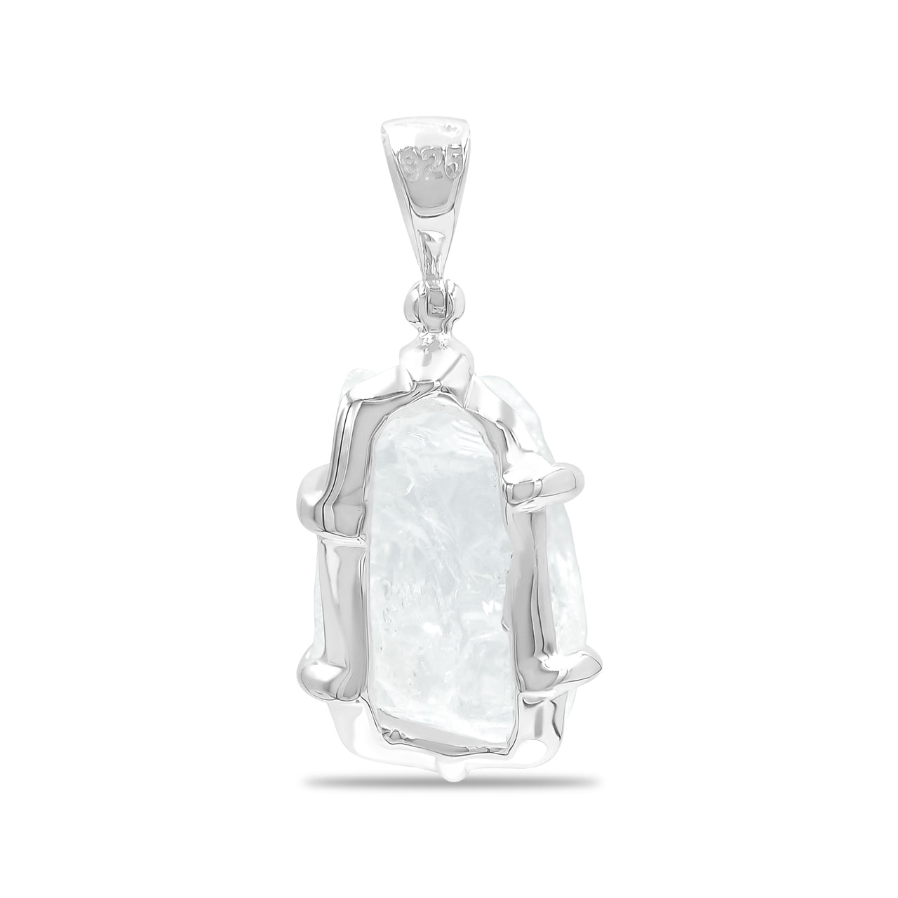 Starborn Goshenite Pendant in Sterling Silver