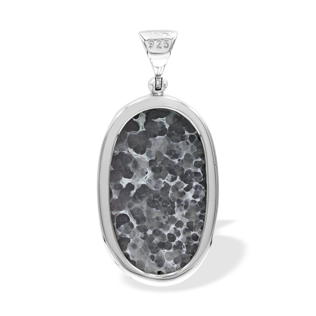 Starborn Grape Chalcedony Pendant in Sterling Silver