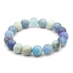 Starborn Fluorescent Hackmanite Beaded Elastic Bracelet