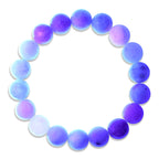 Starborn Fluorescent Hackmanite Beaded Elastic Bracelet