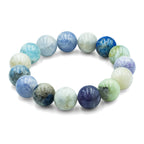 Starborn Fluorescent Hackmanite Beaded Elastic Bracelet