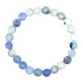 Starborn Fluorescent Hackmanite Beaded Elastic Bracelet