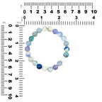 Starborn Fluorescent Hackmanite Beaded Elastic Bracelet