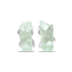 Starborn Hiddenite Crystal Post Earrings in Sterling Silver