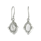 Starborn Herkimer Diamond Earrings in Sterling Silver