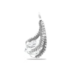Starborn Gemstone Eagle Claw Pendant in Sterling Silver