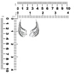 Starborn Gemstone Eagle Claw Pendant in Sterling Silver