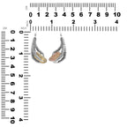 Starborn Gemstone Eagle Claw Pendant in Sterling Silver