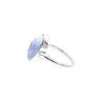 Starborn Marquise Cut Iolite Ring with Topaz Accents in Sterling Silver