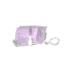 Starborn Kunzite Crystal Prong Set Pendant in Sterling Silver