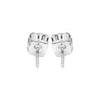 Starborn Faceted Labradorite 6mm Post Earrings in Sterling Silver