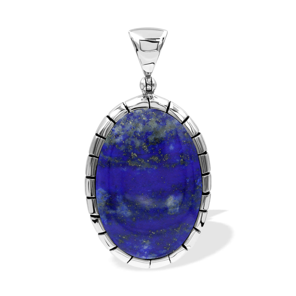 Starborn Gemstone New Style Pendant in Sterling Silver