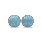 Starborn Larimar Post Style Earrings in Sterling Silver