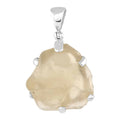 Starborn Libyan Desert Tektite Pendant in Sterling Silver 10-15cts