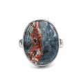 Starborn Magma Chalcedony Ring in Fine Sterling Silver