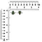 Starborn Genuine Moldavite Ring in Sterling Silver (4-6 ct)