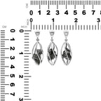 Starborn Campo del Cielo Meteorite Cage Pendant in Sterling Silver
