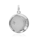 Starborn Campo Del Cielo Meteorite Moon Phases Pendant in Sterling Silver