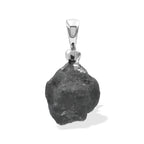 Starborn Sikhote Alin Meteorite Nugget Pendant in Sterling Silver