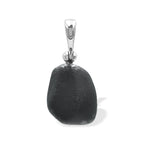 Starborn Sikhote Alin Meteorite Nugget Pendant in Sterling Silver