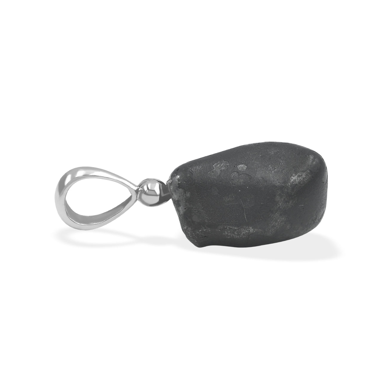 Starborn Sikhote Alin Meteorite Nugget Pendant in Sterling Silver