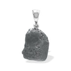 Starborn Sikhote Alin Meteorite Nugget Pendant in Sterling Silver