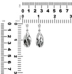 Starborn Campo Del Cielo Meteorite Spiral Cage Pendant in Sterling Silver